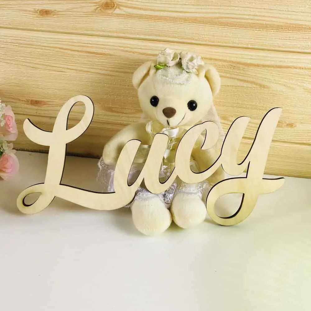 Personalized Kids Wooden Name Signs,Custom Children Name Wall Decor Color Wooden Letters, Wall Wooden Names Letter (1)