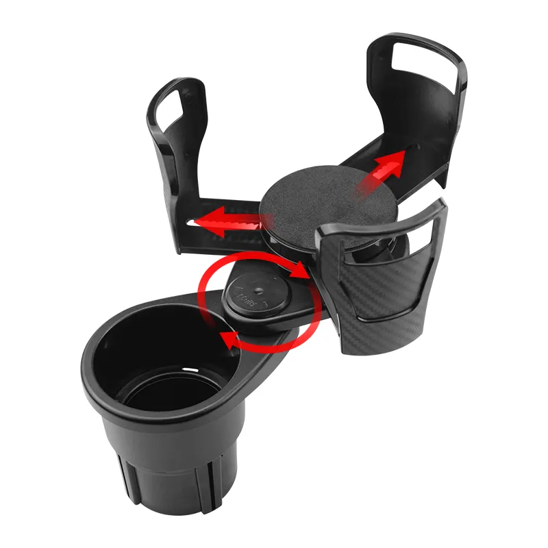 Universal Multi Car Holder Arrangör Tillbehör Bildrink Vattenflaska Stativ Kaffeglas Cup Instand Nudlar Mugghållare