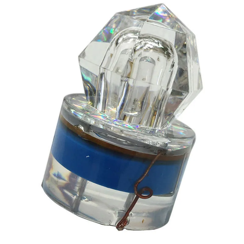 Led Diamond Fishing Flashing Light Deep Drop Underwater Acrylic Bait Lure Squid Strobe Lights for Choose1899782