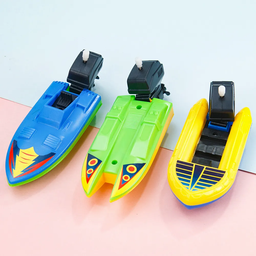 vitesse bateau bateau liquidation jouet flotteur dans l'eau enfants jouets classique horloge jouets baignoire douche bain jouets pour enfants garçons 7588474