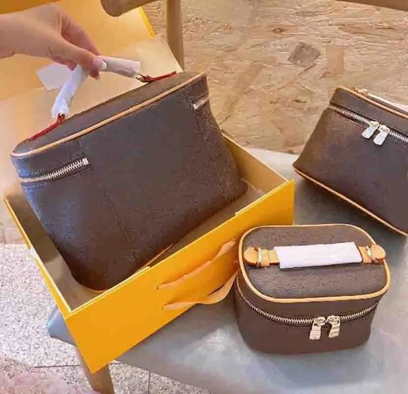 Sacchetti cosmetici di moda femmina donna trucco designer di borse borse da viaggio da viaggio da donna borse di alta qualità organizzazioni da toeletta da toeletta20231e