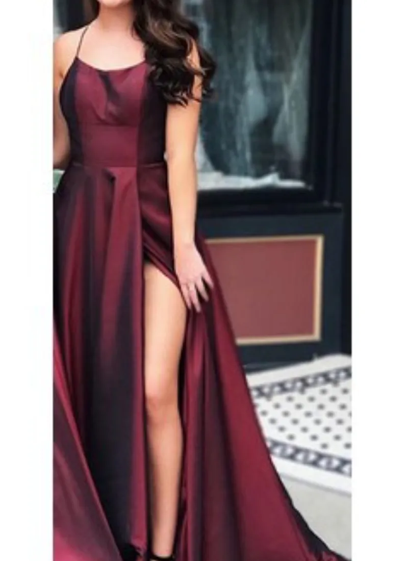 2021 Sexiga mörkgrå balklänningar Full paljetter Spaghetti Straps Mermaid Long Evening Downs Plus Size Custom Made Pageant Dresses BC0274