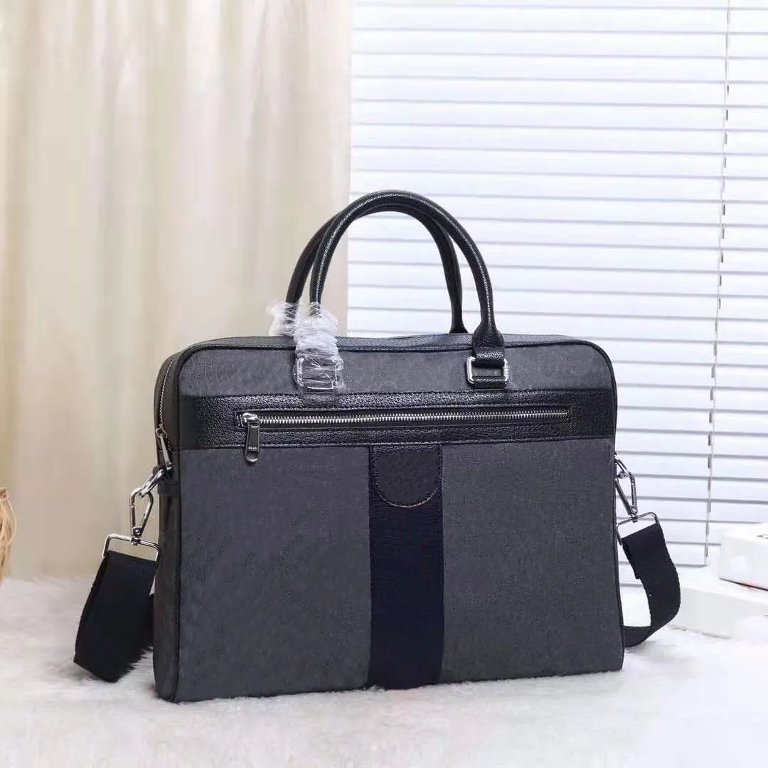 Male Business Single Shoulder Laptop Bag Cross Section Briefcase Computer Package Inclined Bag Men's Handbags Bags Briefcases292i