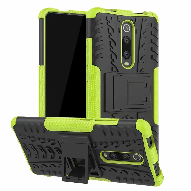 Capa de telefone para celular de silicone Xiaomi mi 9t Pro, capa antichoque de borracha dura para celulares Redmi K20, K30 Pro