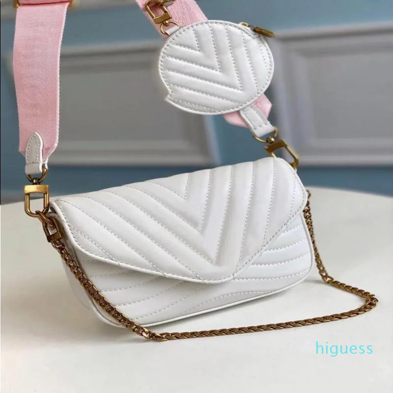 Designer- Women Bag Fashion Chain Combination Round Coin Borse Mini Portafoglio in pelle Borse da sera Bag322