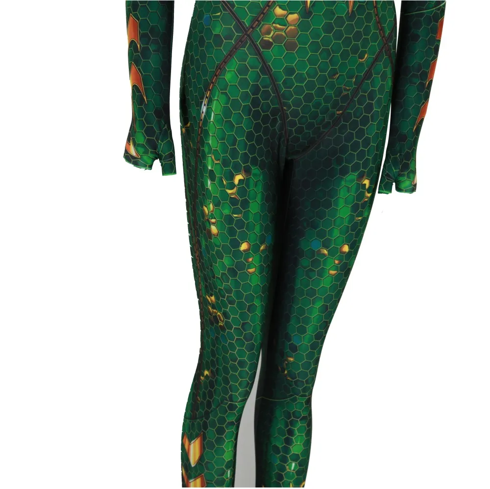 Catsuit Costumes New Women Movie Aquaman Mera Queen Cosplay Cosplay Costum