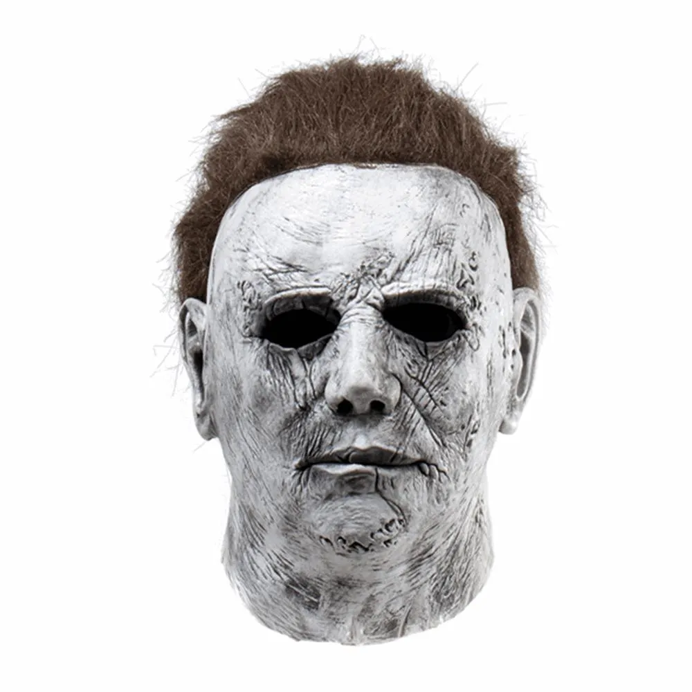 Halloween Michael Myers Straszny Cosplay Maska głowy Dorosły Movie Horror Latex Full Face Maski Hełm Carnival Party Costume Rekwizyty