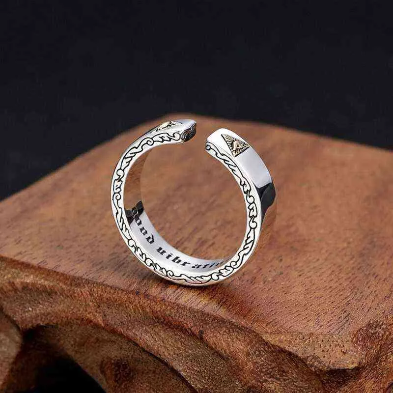 Bague à lettres pour hommes à la mode, dernier tempérament à la mode, bagues assorties avec tout, cadeaux d'anniversaire pour hommes, bijoux de célébration de mariage G1125