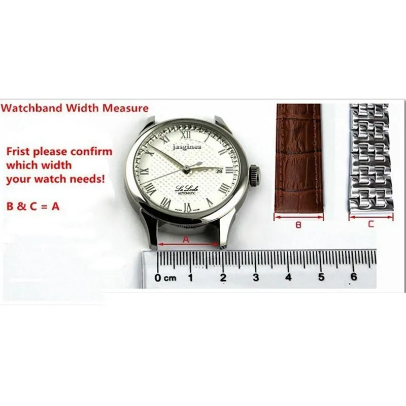 Uhrenarmbänder Zubehör Silikonarmband gebogene Schnittstelle 24 mm Dornschließe Herren für alle Marken172L
