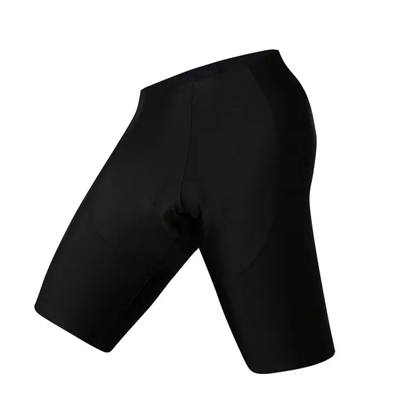 Pure Black Cycling Shorts 5D Gel Pad Bib Short Mtb Pants Män Kvinnor Cykelcykel Summer Cykelkläder246C