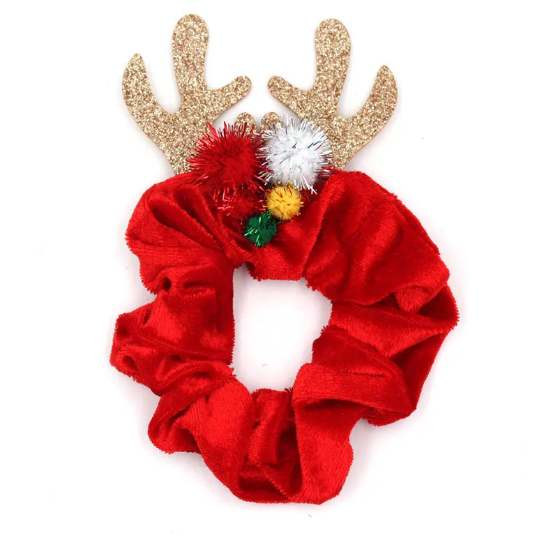 Рождественские любители резиновые полосы Linta Santa Claus Elk свинья кишечника аксессуары для волос