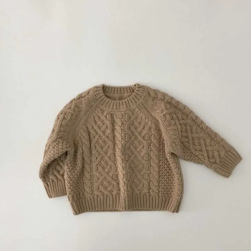 Suéteres retro para niños y niñas, suéteres para niños Coffee 2021, chaquetas para niños, prendas de punto estilo primavera y otoño, cáñamo Y1024