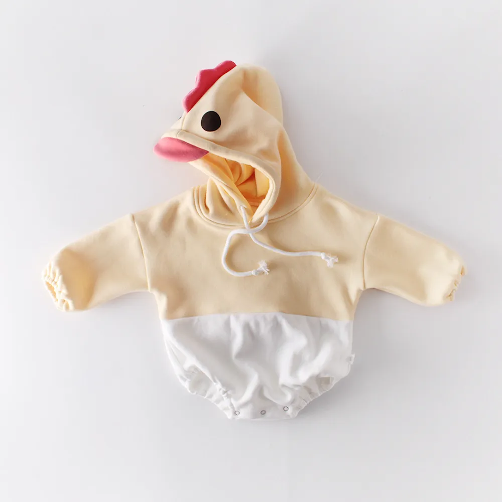 Baby Boy Girl Body Purim Holiday Costume con cappuccio Chidren Cute Costume Infant Toddler Winter Warm Body 210413