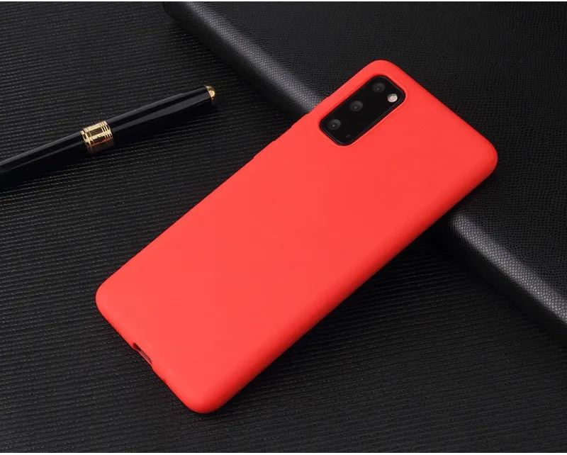 Funda blanda de silicona para Samsung Galaxy S20 Ultra S8 S9 S10 S20 Plus A01 A21 A31 A51 A71 5G A10 A20 A30 A40 A50 A70