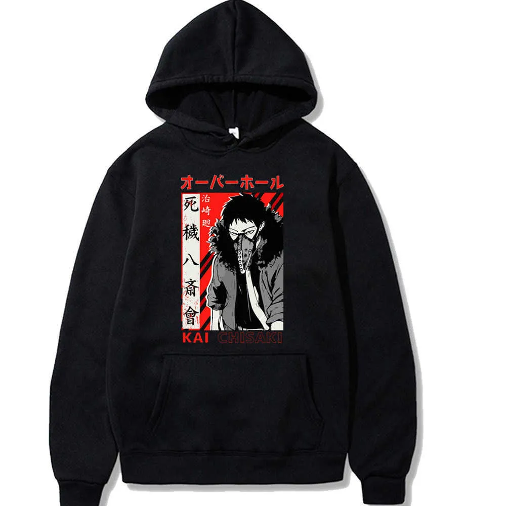 My Hero Academia Dabi Impreso Hombres / mujeres Sudadera con capucha Sudadera de manga larga Y0816