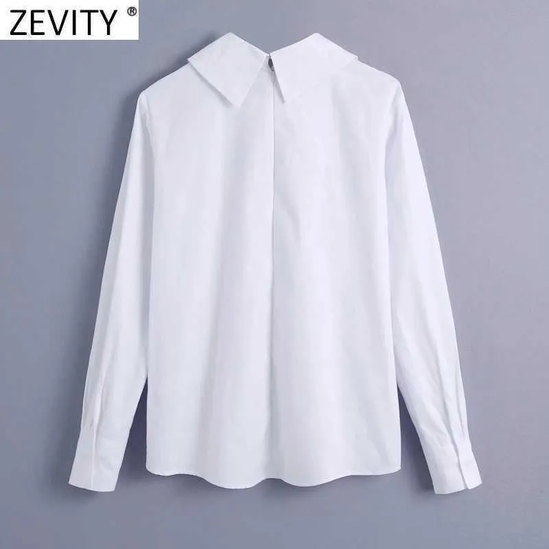 Zeefity vrouwen nationale stijl witte blouse dame lange mouw kralen kimono vrouwelijke casual court shirt chique blusas tops LS9217 210603