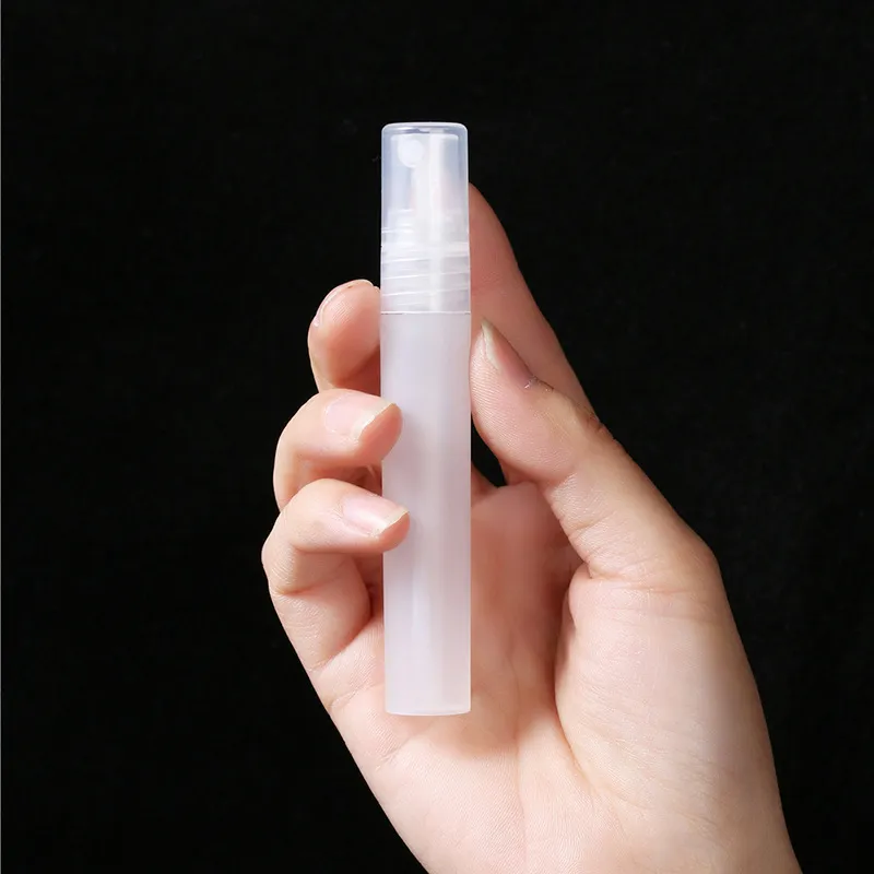 5ml 10ml Plastic Perfume Bottle Refillable Mist Sprayer Mini Promotion Sample Atomizer Empty Test Vials