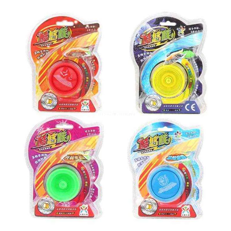 Classique Yo Trick Ball coloré en métal Yo-yos jouet pour les tout-petits jeu réactif chaîne interactive Yo pour les débutants livraison directe G1125