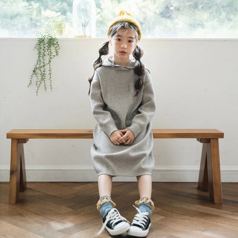 Kid Sweater Baby Princess девочка осень -дети платье кроличьи волосы ядро ​​какрутились малышкой свитер#3469 210329