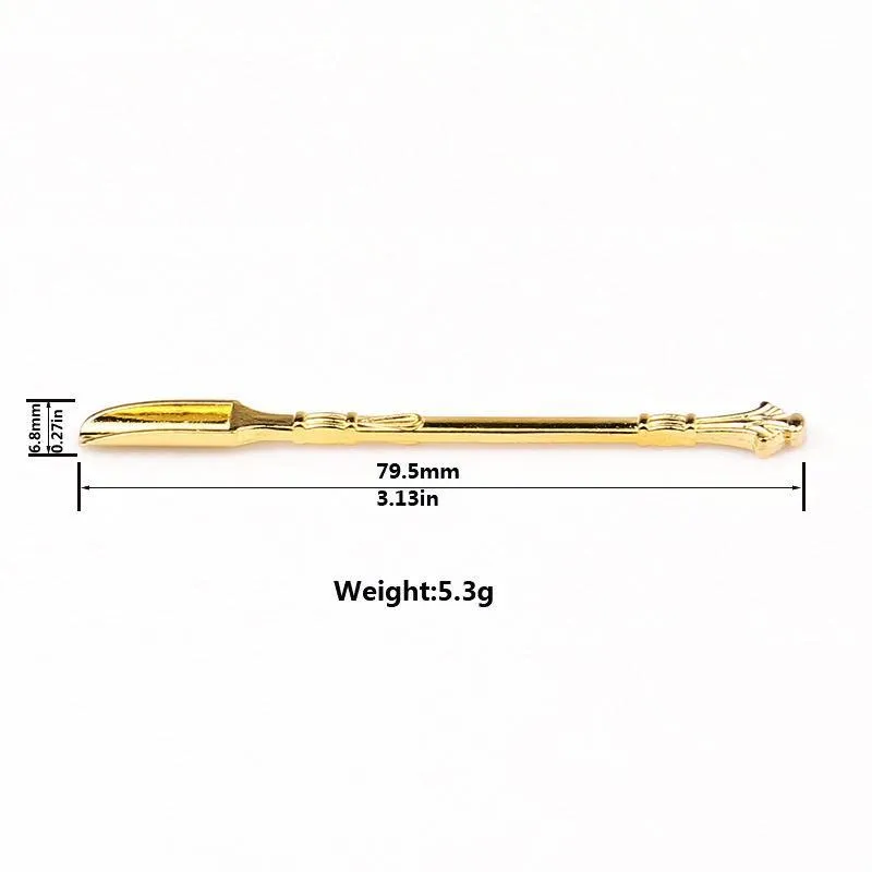 Cire de concentré d'outil de dabber d'acier inoxydable pour les outils de dabbing d'atomiseur de narguilé en verre plate-forme pétrolière