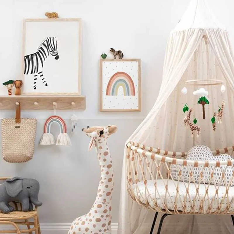 67cm kreativ söt stor simulering giraff docka plysch leksak sova kudde kan stå rum dekoration födelsedaggåva för barn 210728
