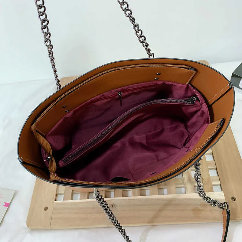 Swobodne torebki torebki designerski łańcuch słynna marka skórzana torebka o dużej pojemności Tote Sac a Main 2109072914
