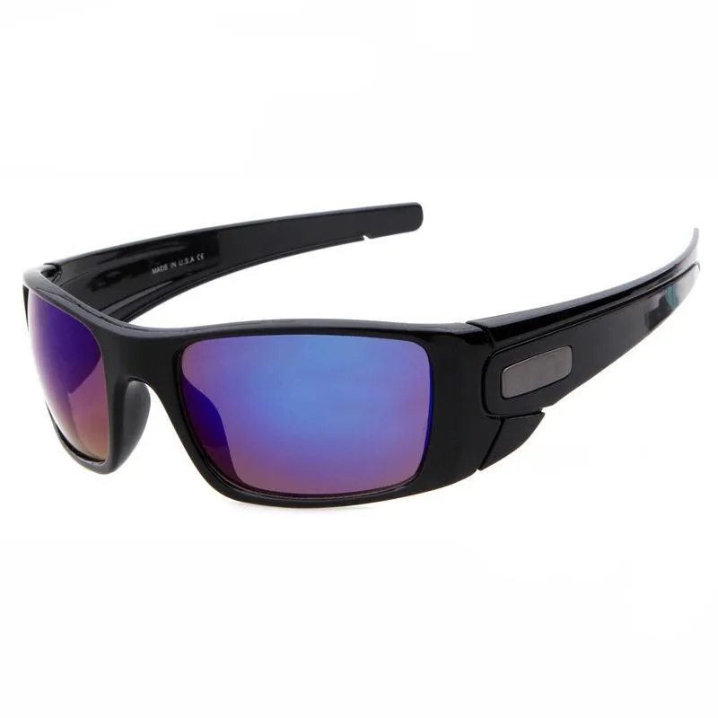 Solglasögon Fashion Classic o Överdimensionerad för män Brand Design Male Summer Outdoor Sports Driving Plastic Big Frame Sun Glasses327T