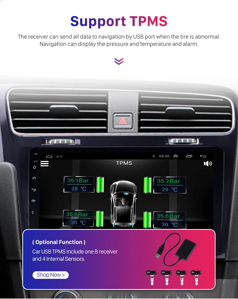 DSP Android 10,0 API 29 reproductor de Radio dvd para coche navegación GPS para 2013-2017 VW Volkswagen Golf 7 estéreo multimedia 2Din
