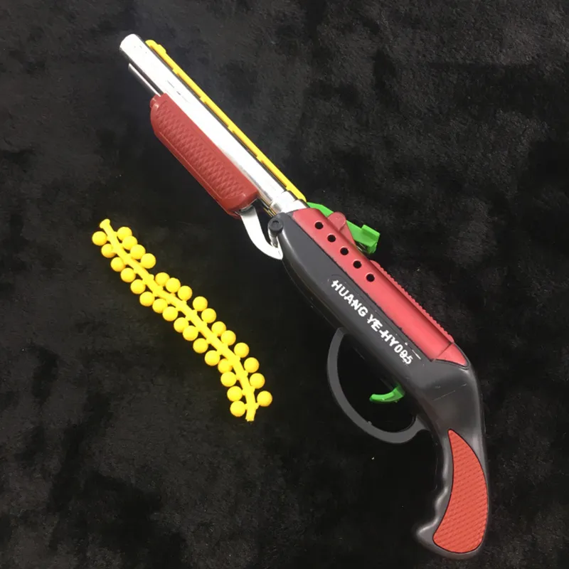Pistolas de juguete BB pistola revólver disparo Manual pistola de francotirador lanzador de tiro militar de plástico modelo niños juguetes para regalo