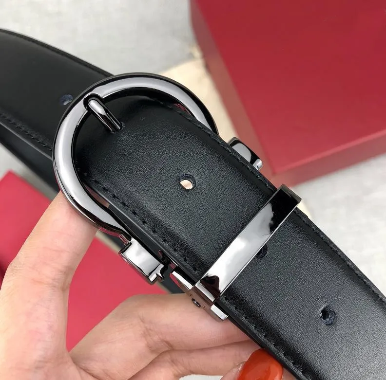 With Box F Luxury Belt Good Quality Belts For Men Fashion Designer Belt Luxury Women Men Belt Gold Silver Buckle Leather Belt Cowh248z