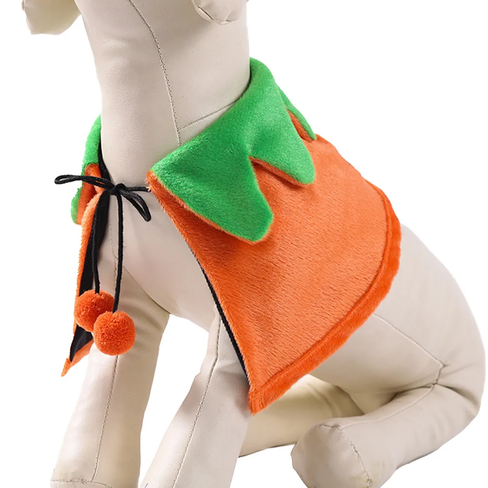 Appareils pour chiens Halloween animal de compagnie Doublesided Broidered Dress Up Crape Beau Costume Costume Clothes Pet Supplies 2333003