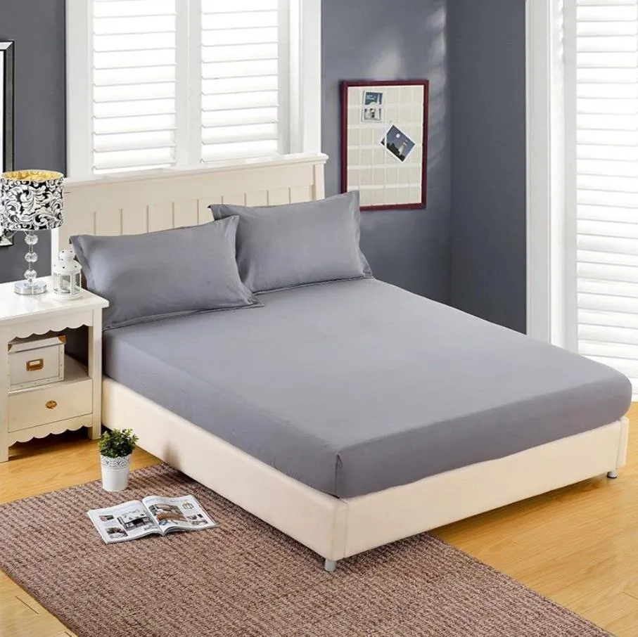 Drap de lit double/simple Protège-matelas domestique Housse anti-poussière de qualité Couvre-lit antidérapant Literie de santé avec taie d'oreiller F0094 210420