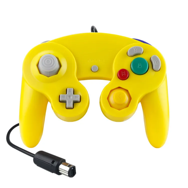 Vogek Wired GamePad NintendスイッチNGC GCジョイスティックGamecubeコントローラWiiu Wii振動ゲームPlayクラシックゲーム