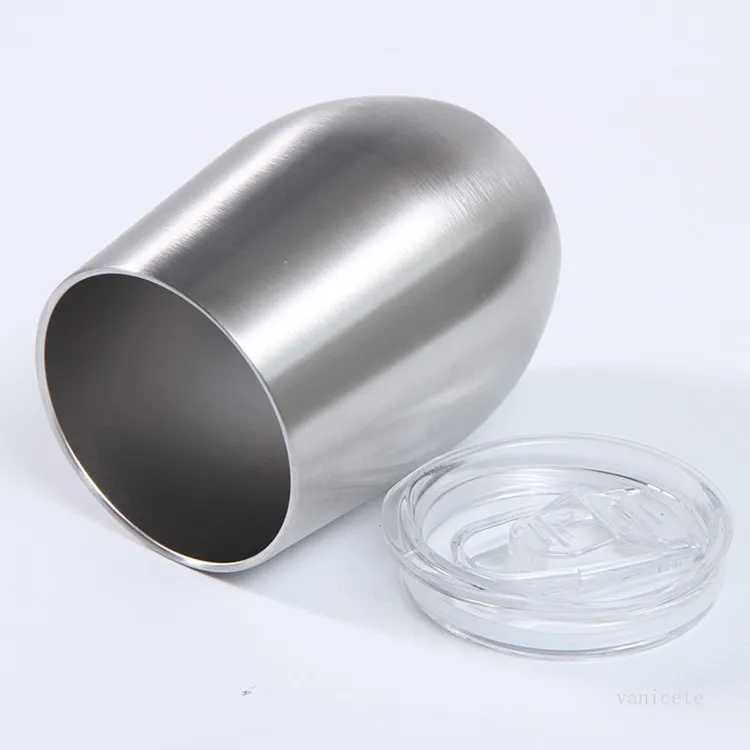 12 Unzen Edelstahl Tumbler Weingläser Wasserflasche doppelwandig vakuumisoliert Bierkrug Küche Bar mit Deckel von Sea T2I52201