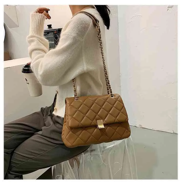 Women's Small Black Bag Fashion Handbag Travel Brand Women Single Shoulder s Slant Cross Simple Designer Large Capacity