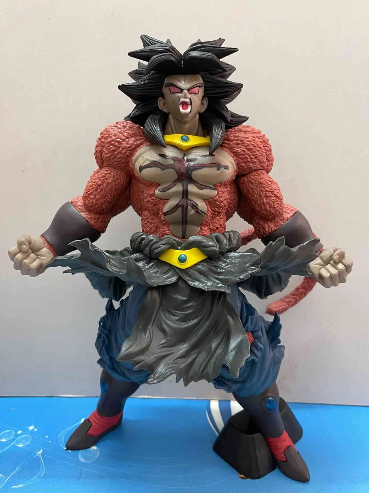 32 -см японской аниме фигура Broly Dark Primary Color Get Angry Broly ПВХ