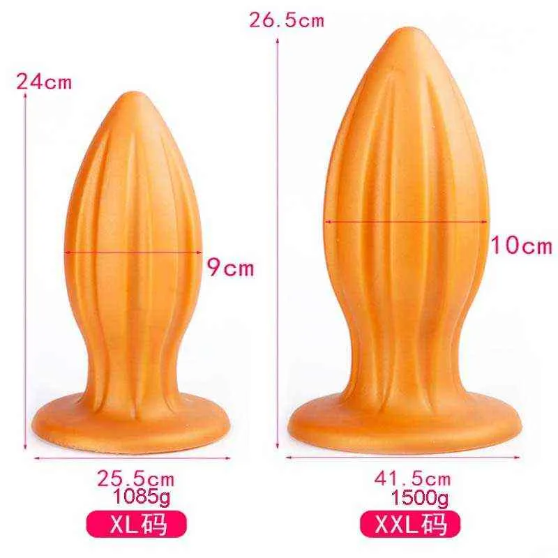 NXY Dildo Enorme Coda Anale Butt Plug Strapon Giocattoli Adulti Del Sesso Le Donne Uomini Masturbatore Lungo/Grande Massaggiatore Della Prostata Ventosa 1120