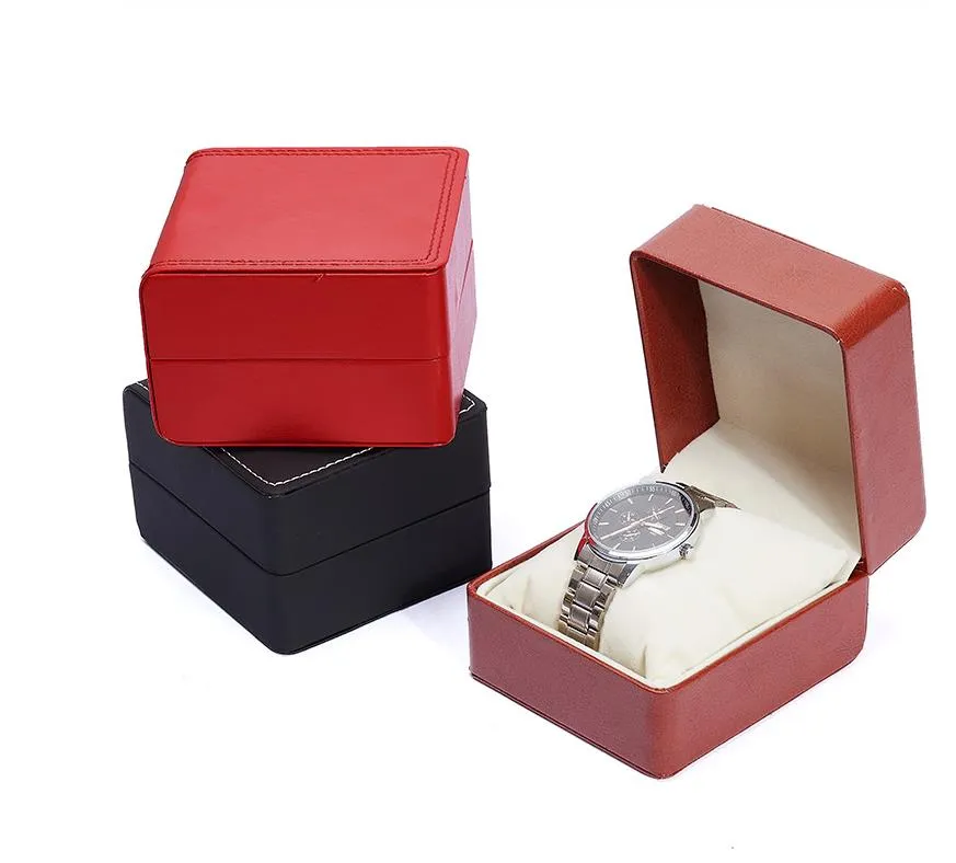 Boîte de montre pour femmes et hommes, boîtes de montres-bracelets avec coussin en mousse, Collection de rangement, étui cadeau pour Bracelet, bijoux 211d, 2021