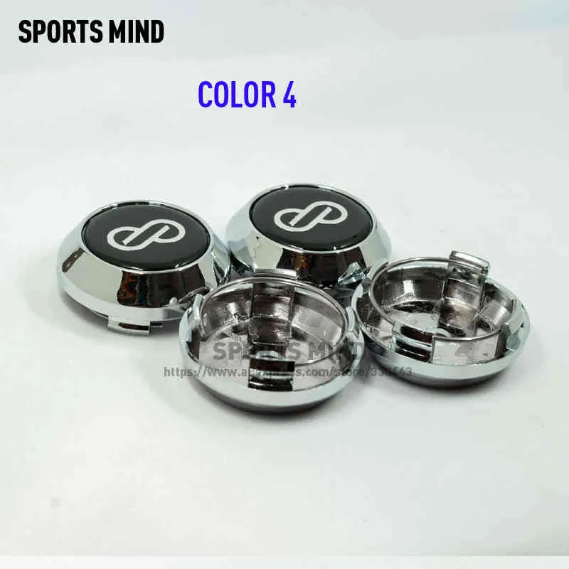 64MM Car Wheel Center Caps for ENKEI Emblem Sticker Auto Styling Rim Hub Cap