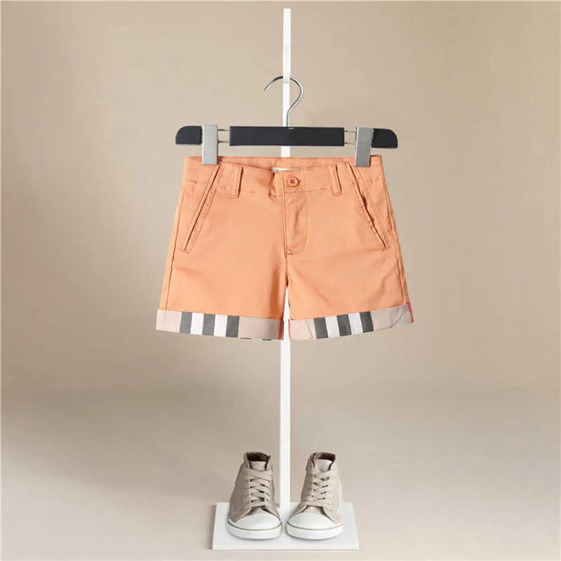 Summer Children Shorts Cotton For Boys Girls Brand the stripe Toddler Panties Kids Beach Short Sports Pants Baby 210723