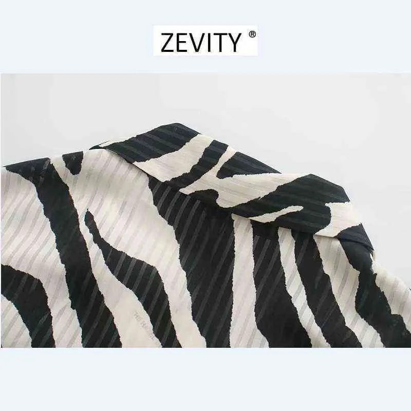 Zevity Women Vintage Animal Textureプリントサッシのミニドレス女性バットウィングスリーブ着物ヴィステドシックカジュアルスリムドレスDS4266 211110