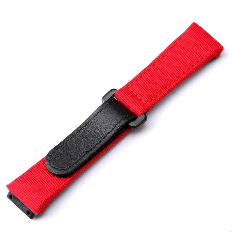 Uhrenarmbänder Faser-Nylonband geeignet für RM-Uhren RM50 53 Wasserdicht 25 mm Canvas Herrenarmband176j