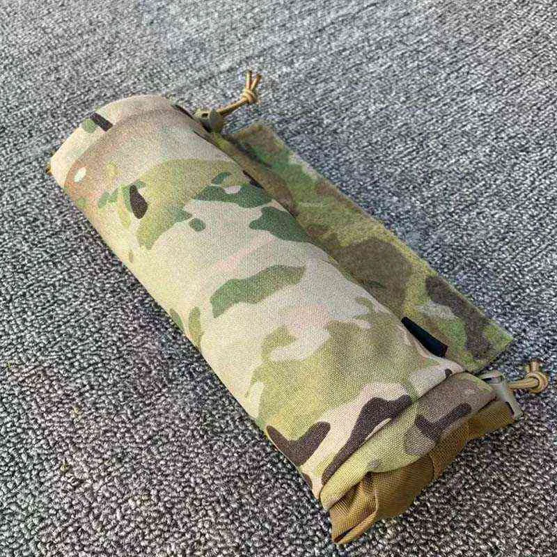 Ny taktisk medicinsk väska Taktisk Vest Chest Hanging Roll Medical Trauma Pouch för D3CRM MK4 W2202252081852