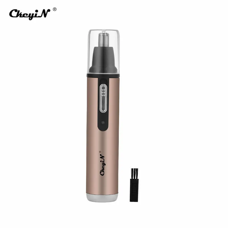 USB Rechargeable Ear and Clipper Mini Painless Facial Hair Remover Nostril Nasal Eyebrow Trimmer Nose Epilator