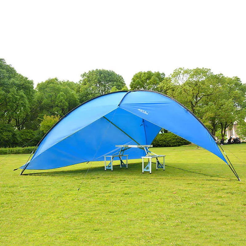 Nieuwe stijl Goede kwaliteit 480 * 480 * 480 * 200cm Grote Space Waterdichte Ultralight Sun Shelter Bivvy Awning Beach Tent Y0706