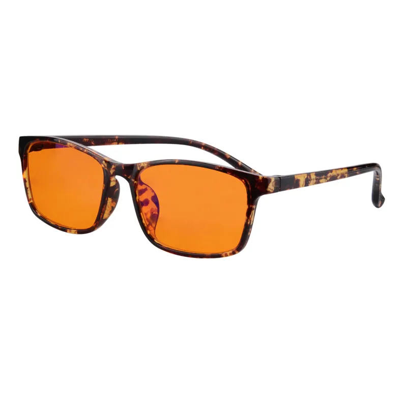 ordinateur hommes prescription TR90 lumière bloquant bleu komputer lunettes mâle 2021 Orange lentilles