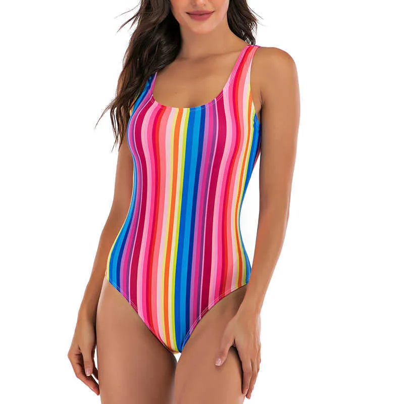 Riseado Sport Costume da bagno Donna Competizione Costumi da bagno Swim Cross Bandage Costumi da bagno bagnanti con schiena a U 210630