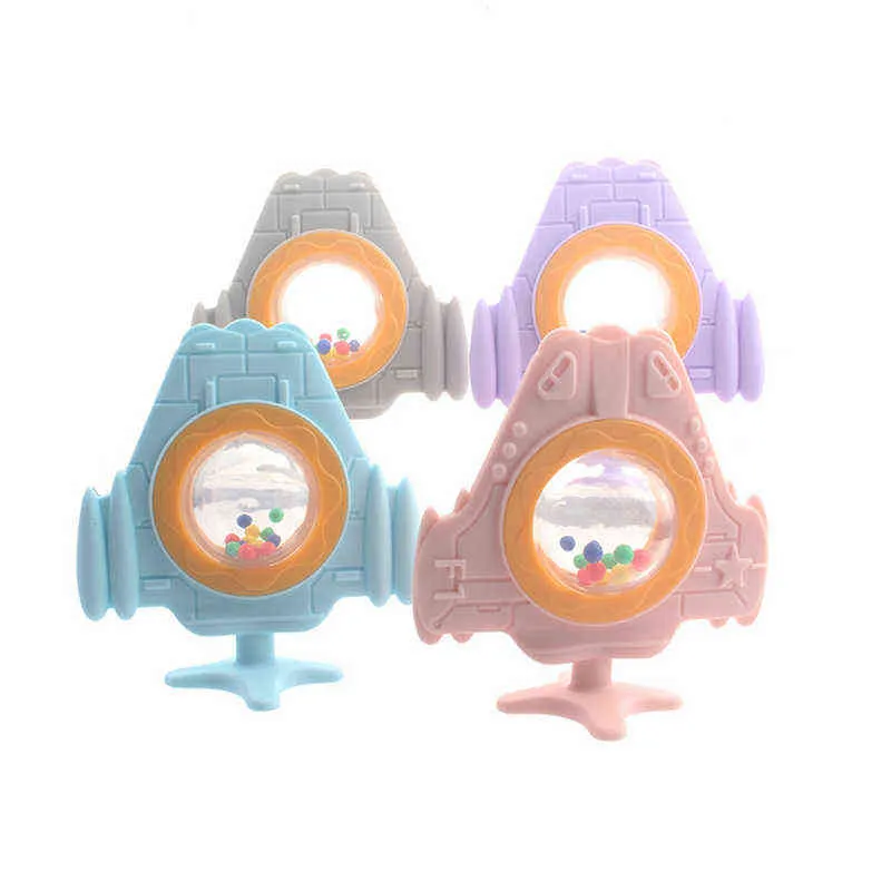 BPA FREI Silikon Beißringe Lebensmittel Grade Cartoon Baby Zahnen Spielzeug Kautable Produkt Infant Pflege Zubehör 211106