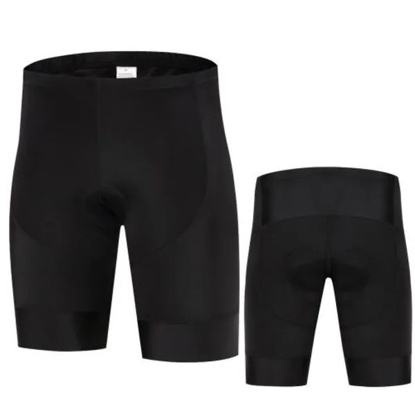 Pantaloncini da ciclismo neri puri 5D Gel Pad con bretelle pantaloni corti da Mtb uomo donna bici bicicletta abbigliamento da ciclismo estivo230S