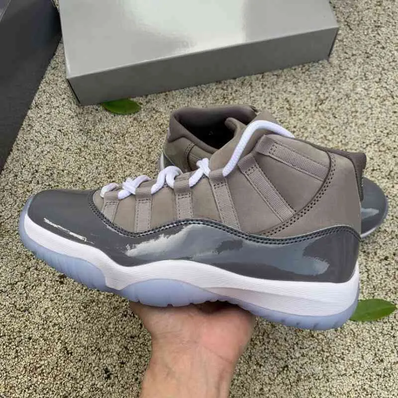2021 Cool Grey 11s Basketball shoes Real carbon fiber Top Quality White  4s Concord 11 Space Jam prom night Gym Red Gamma blue Neon Black Infrared 5s Men Women Sports
